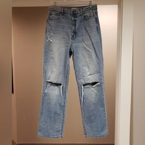 Windsor Denim  Jeans Size 11 High Rise Distressed Like New Condition